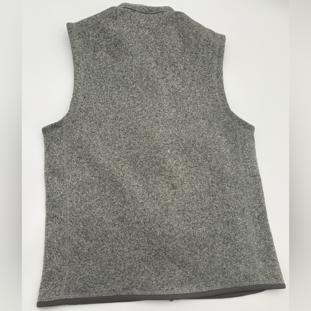 Patagonia Gray Full-Zip Fleece Vest - Picture 11 of 14